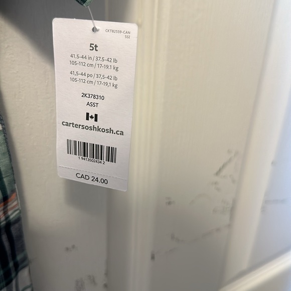 Carter’s Button Down Shirt - Picture 2 of 2